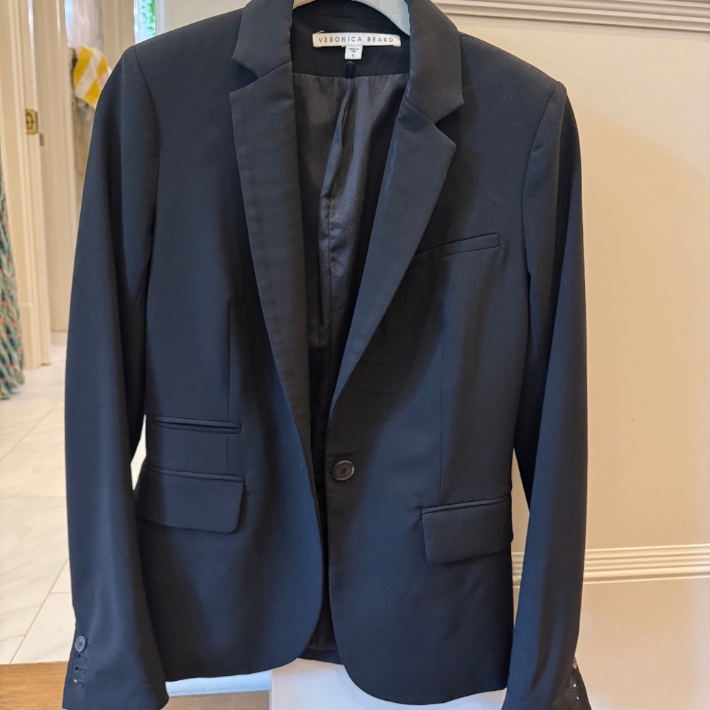 Veronica Beard Naira Scuba Dickey Jacket
